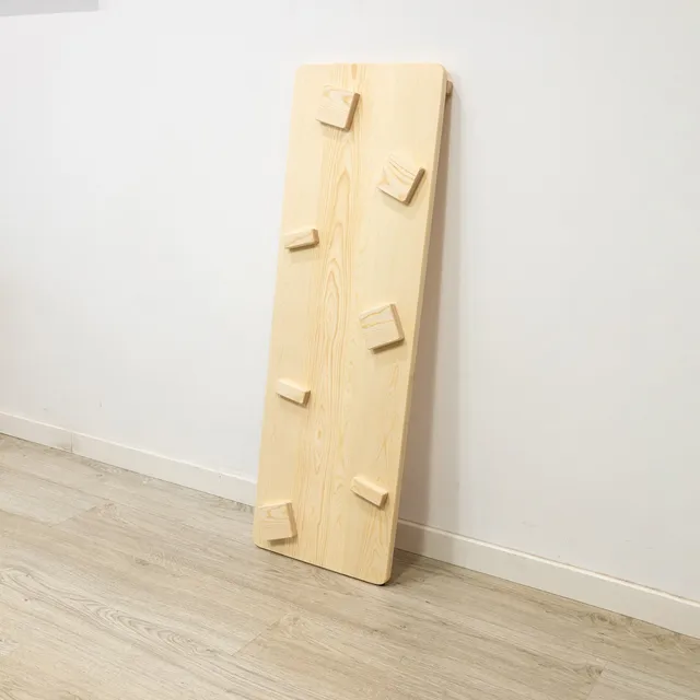 The Dida Rampa Pikler legno naturale con arrampicata
