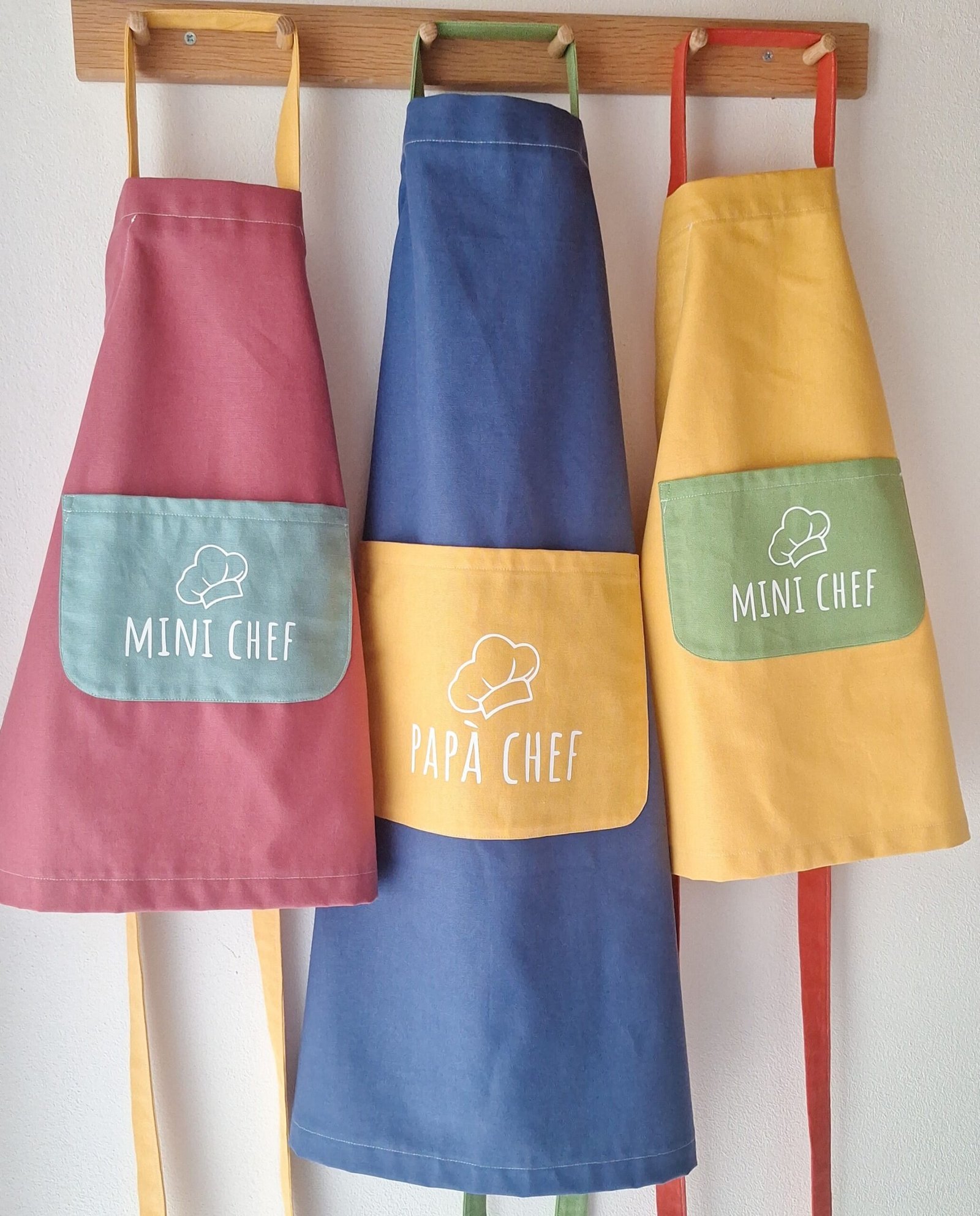 M'Amélie Creations Grembiule Adulto Personalizzabile Cotone Chef