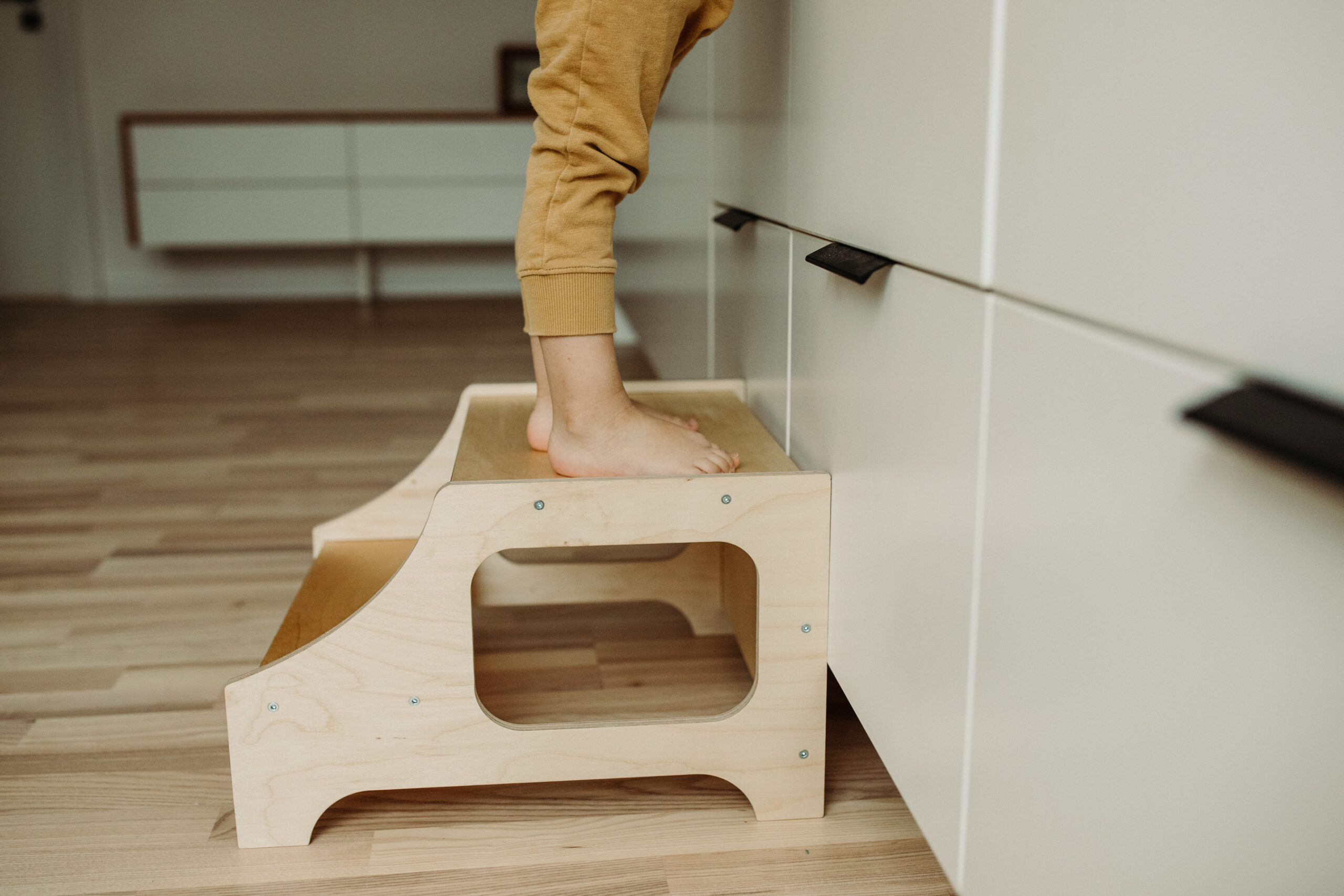 The Dida Gradino Montessori Legno Naturale Bambini