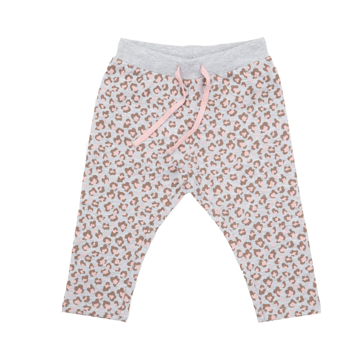 Toys Center Baby pantalone felpato bimba grigio maculato