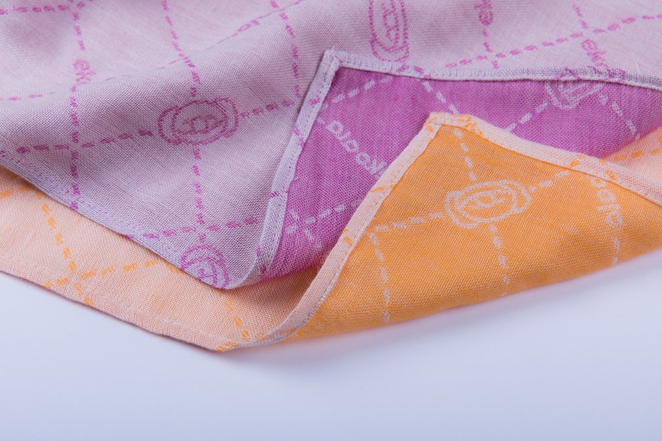 eKoala Minù Mussola Cashmere Vegetale Arancione Lilla