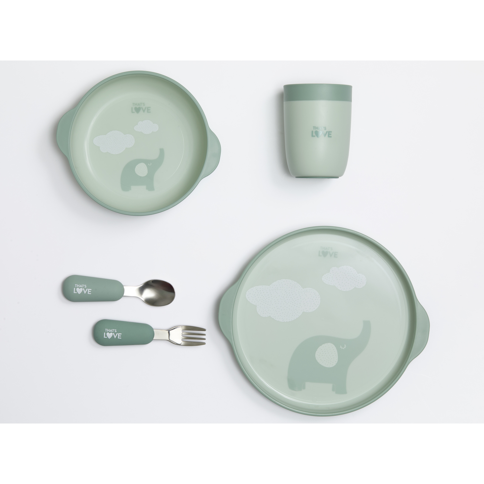 That's Love Basic Elephant Boy set pappa 5 pezzi bimbo