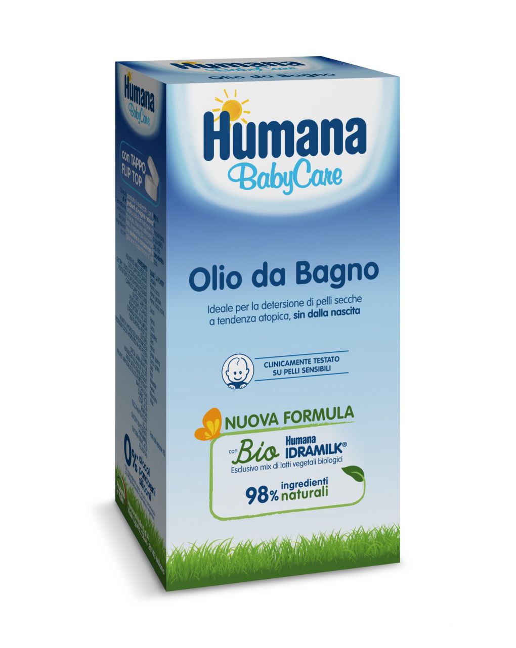 Humana Baby Care olio bagno 200 ml pelli secche atopiche