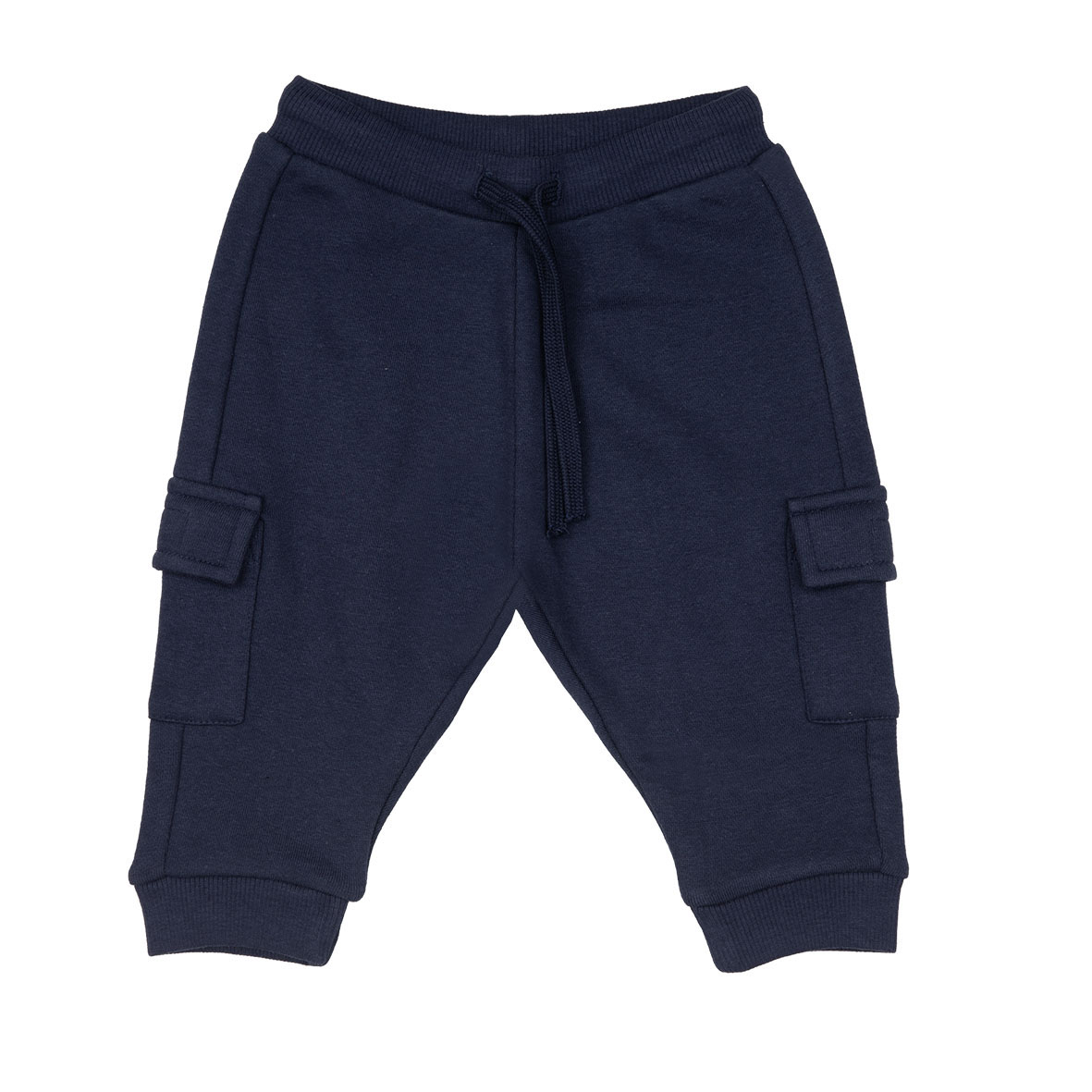 Mawi pantalone felpa cargo bimbo con polsi costina