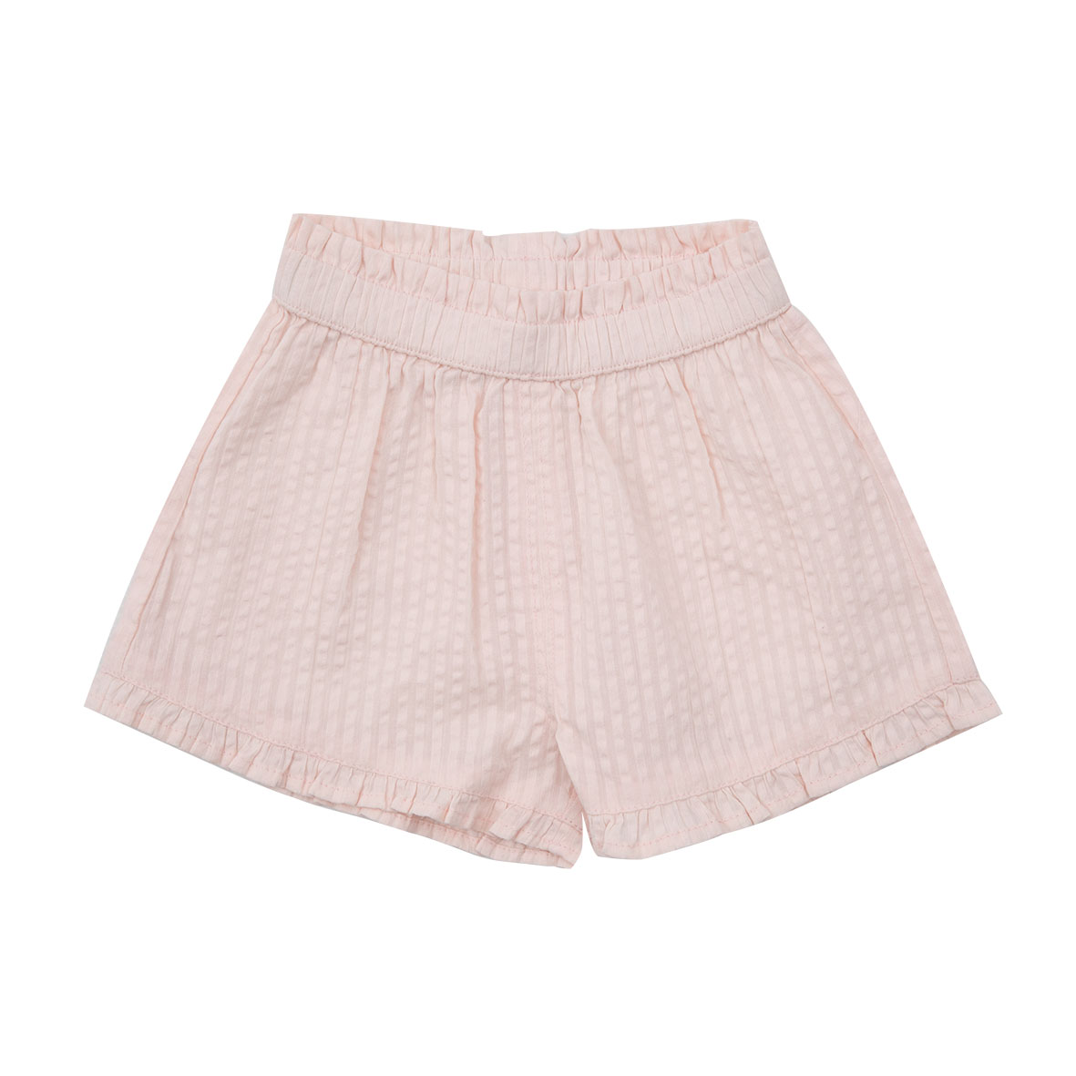 Short morbido bimba rosa antico elastico in vita