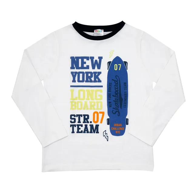 Toys Center Baby maglia bimbo sport bianco blu