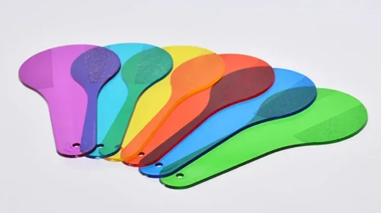 The Dida palette colorate trasparenti gioco sensoriale