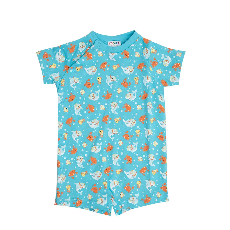 Toys Center Baby Mare pigiama intero bimbo azzurro jersey
