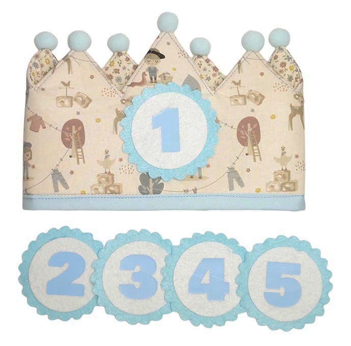 The Dida Corona Compleanno Bimbi Bambi Cotone