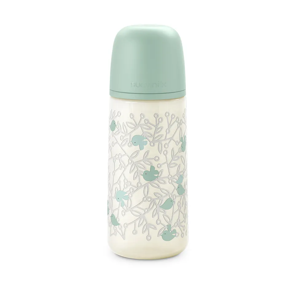 Suavinex Birdies SX Pro biberon 360 ml verde +6 mesi