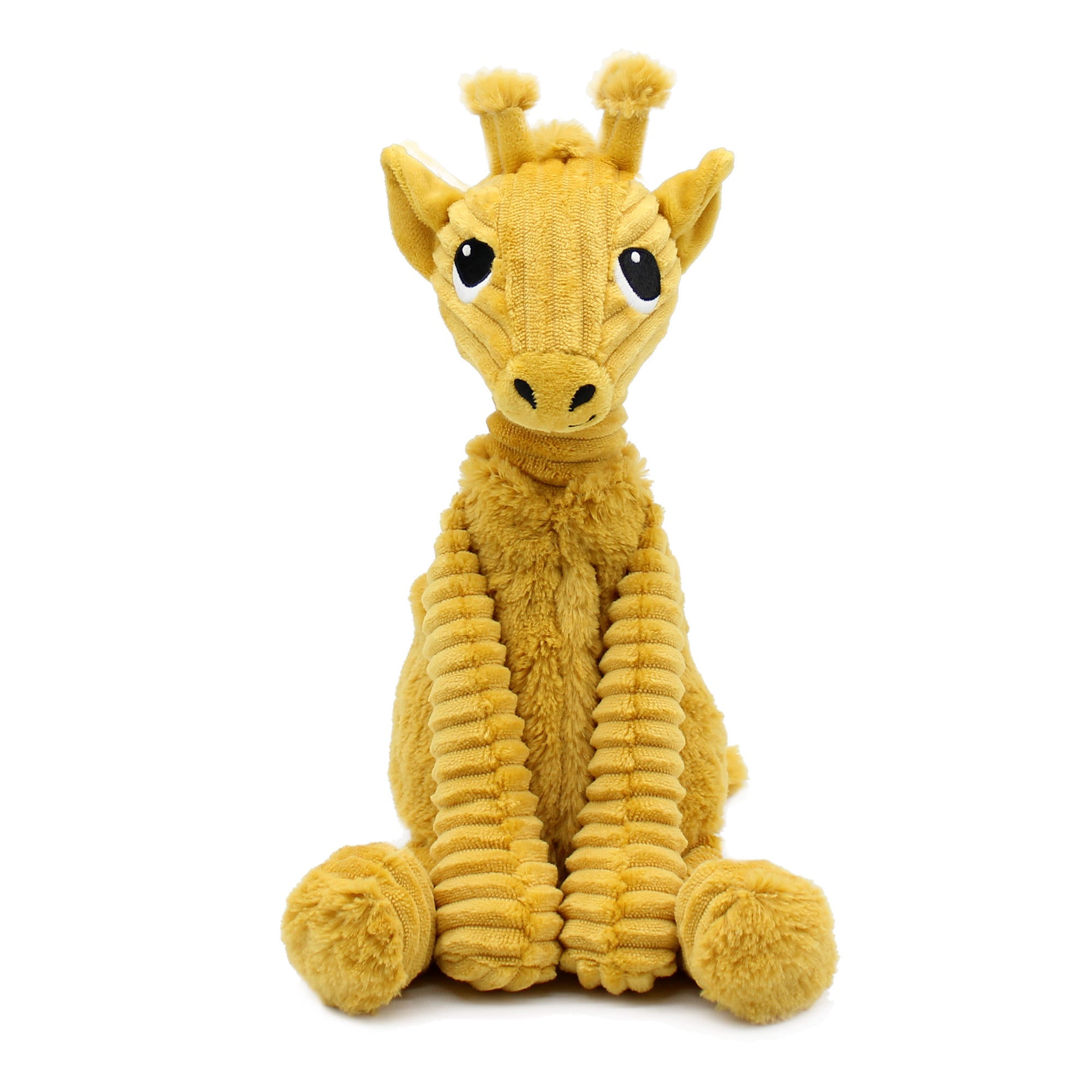Les Deglingos Ptipotos Loncou peluche giraffa gialla