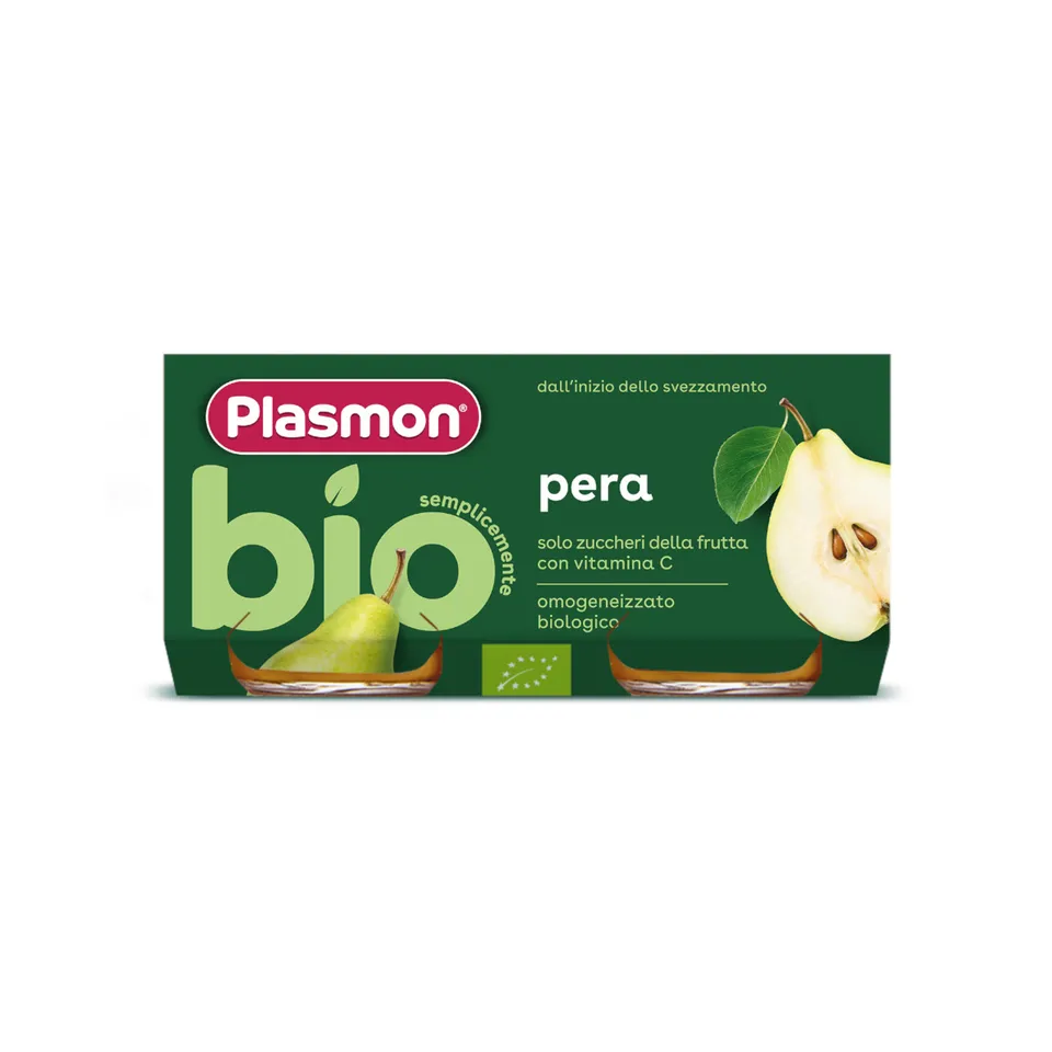 Plasmon omogeneizzato pera bio 2x80 gr