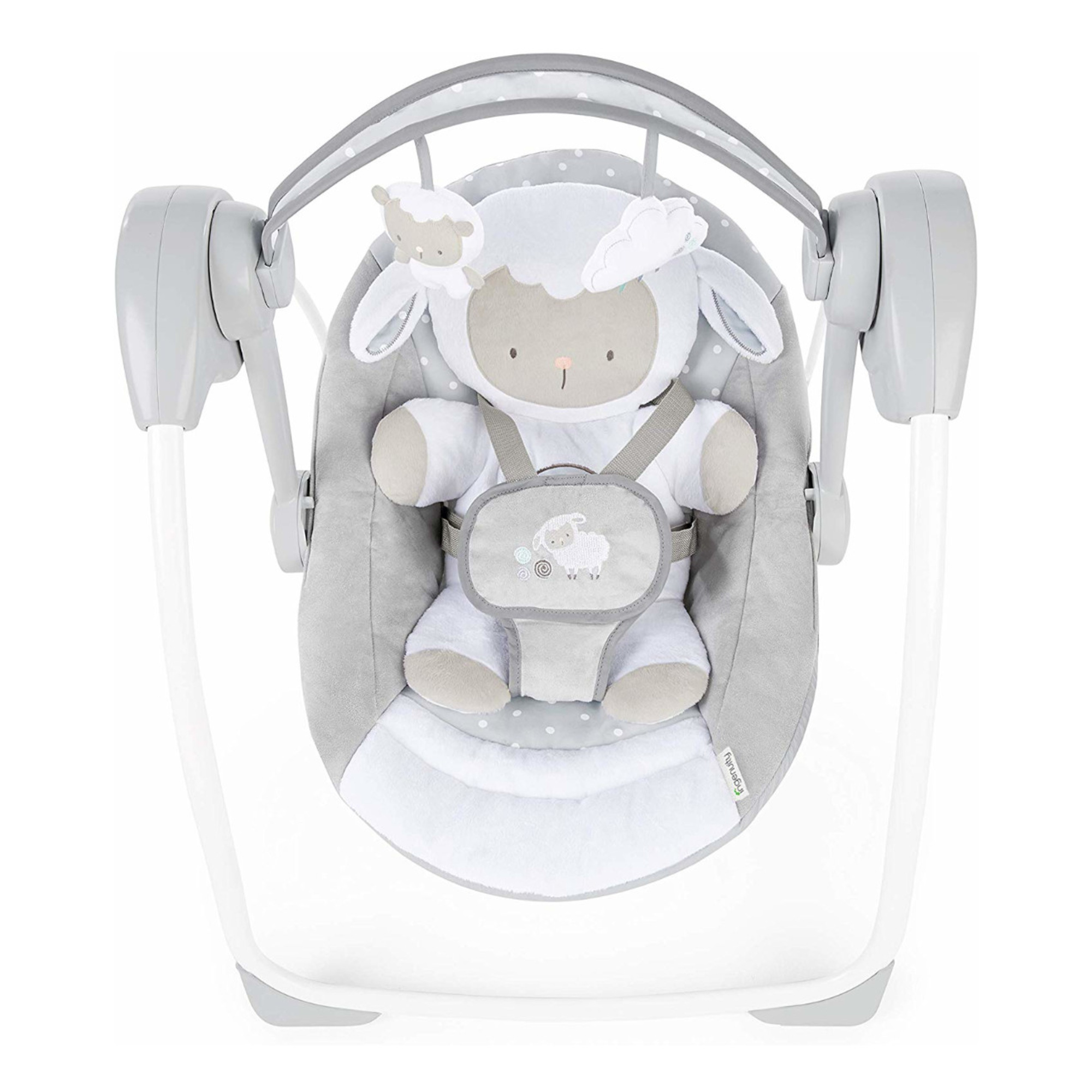 Ingenuity Cuddle Lamb Altalena Neonato Pieghevole 0-9 Kg
