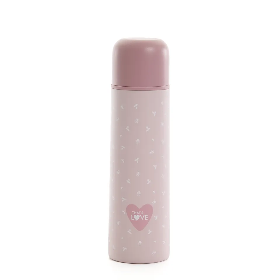 That's Love Thermos Liquidi thermos 450 ml rosa acciaio