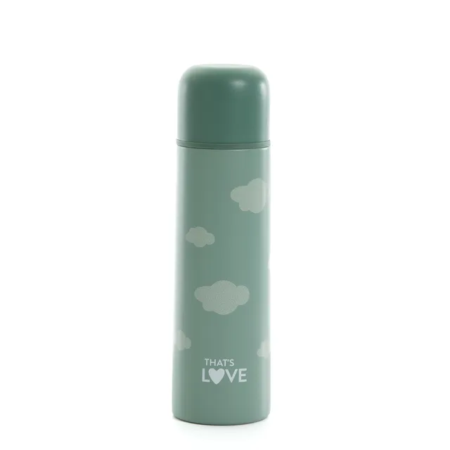 That's Love Thermos Liquidi 450 ml Verde Acciaio