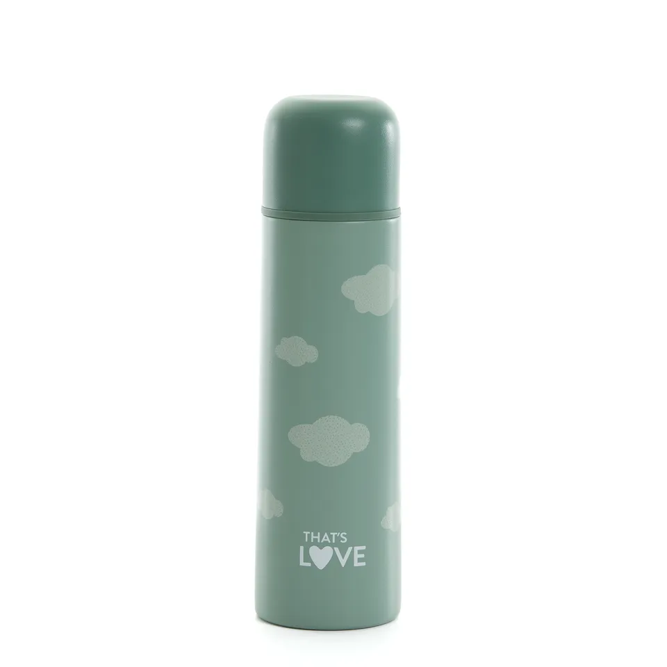 That's Love Thermos Liquidi 450 ml Verde Acciaio