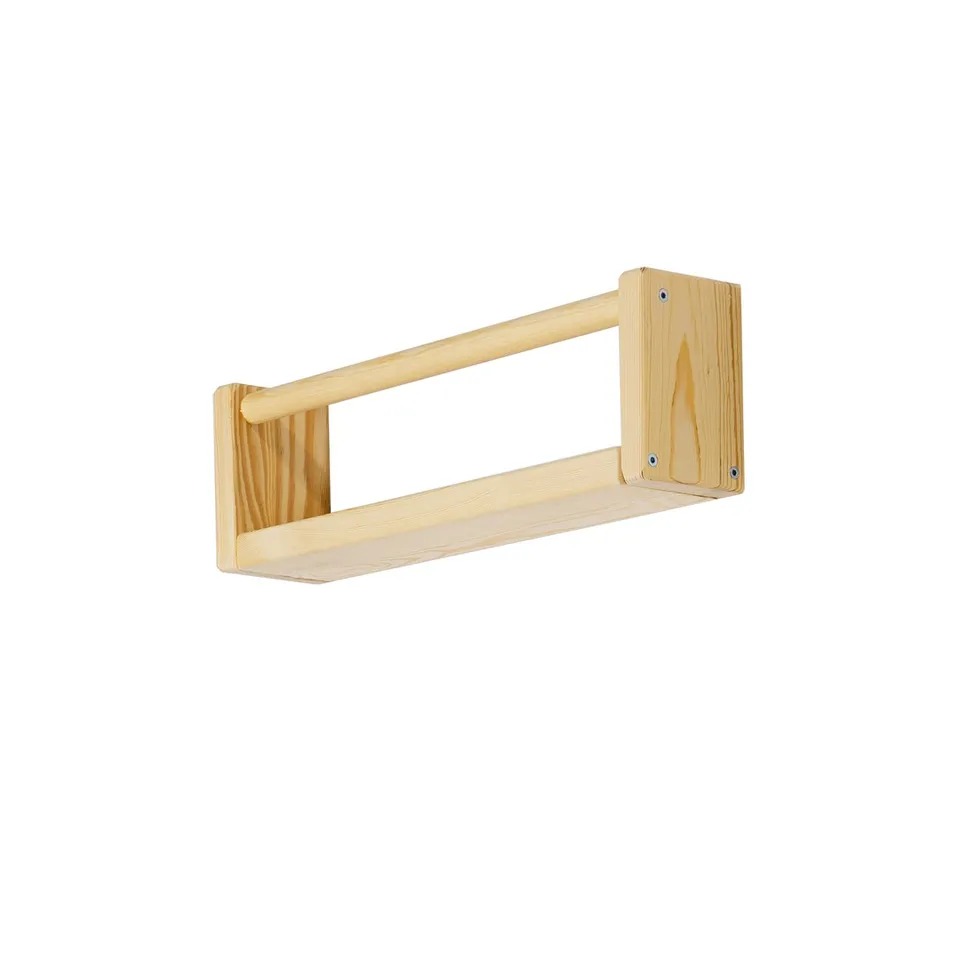 The Dida Montessori mensola legno 40 cm da parete