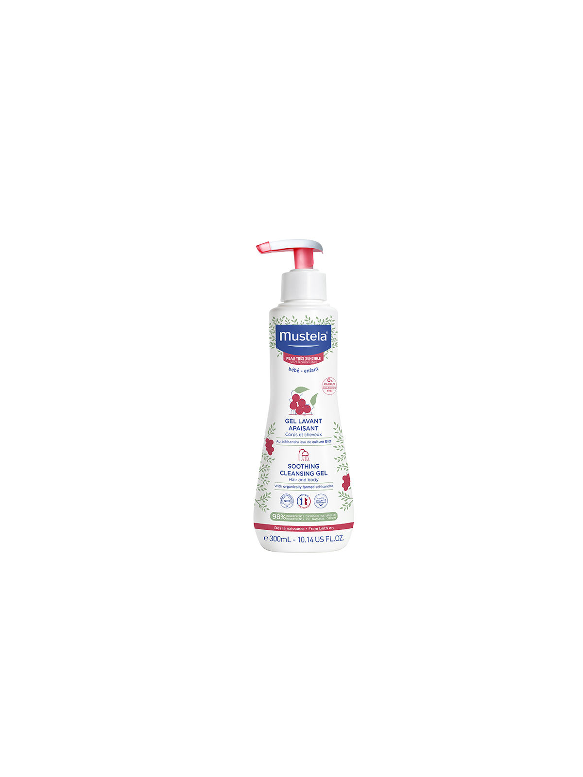 Gel detergente lenitivo 300ml pelle sensibile nascita