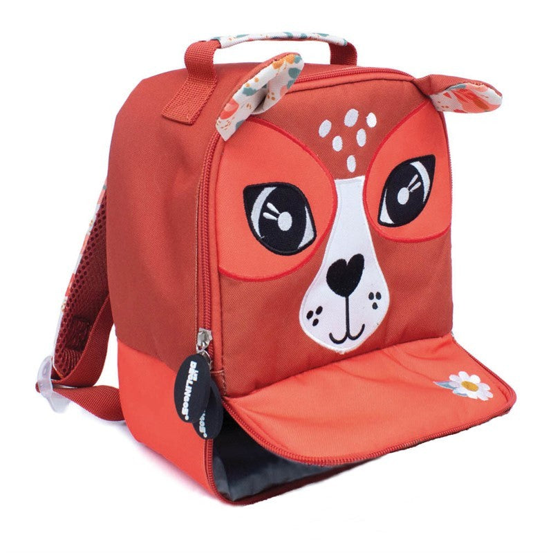 Les Deglingos Mélimélos zaino picnic termico rosso