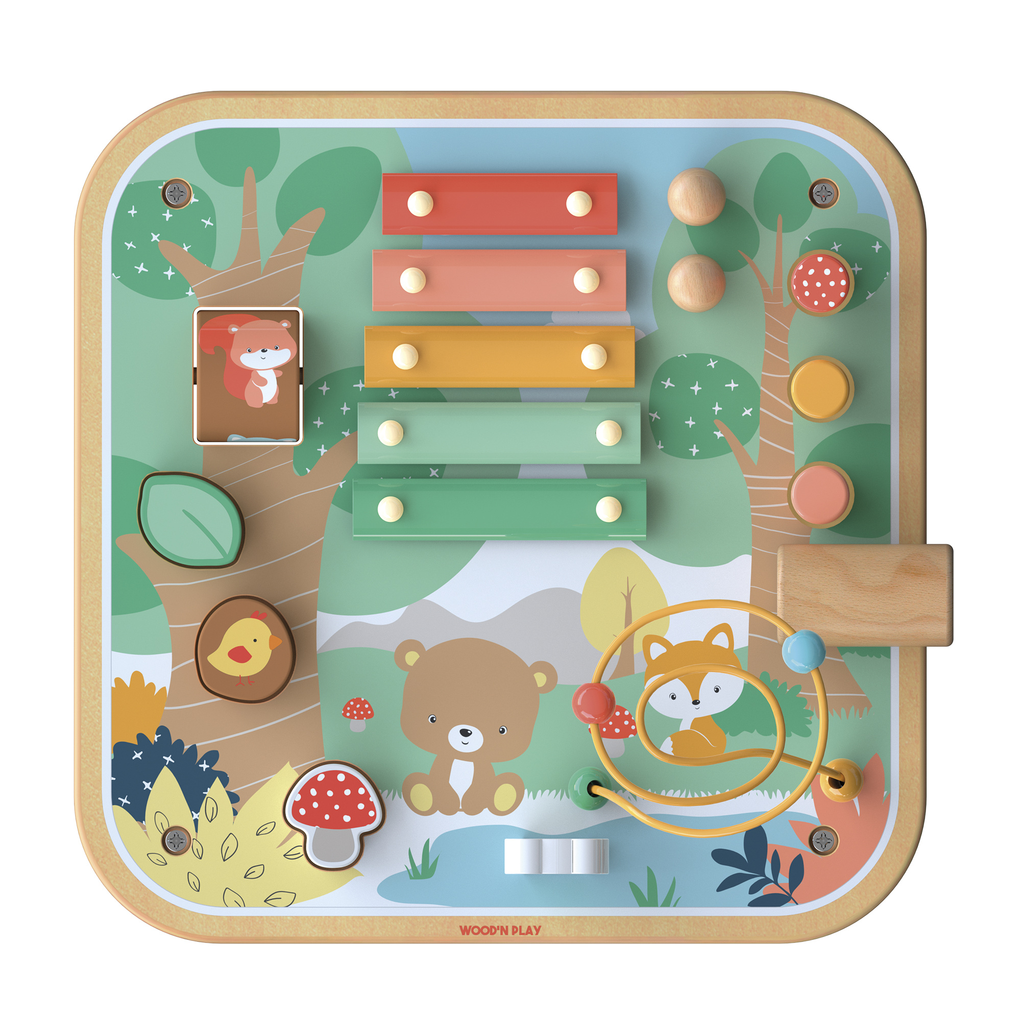 Toys Center Baby Wood'n Play Bosco tavolino multiattività legno