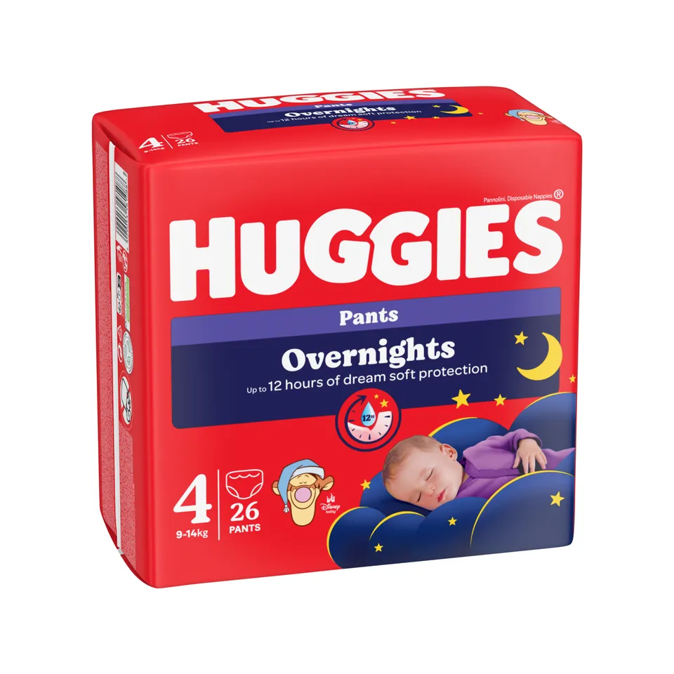 Huggies Overnights pannolino mutandina tg 4 26 pezzi notte