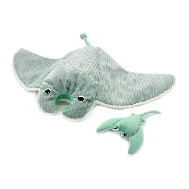 Les Déglingos Ptipotos Mantalou peluche manta menta mamma bebè