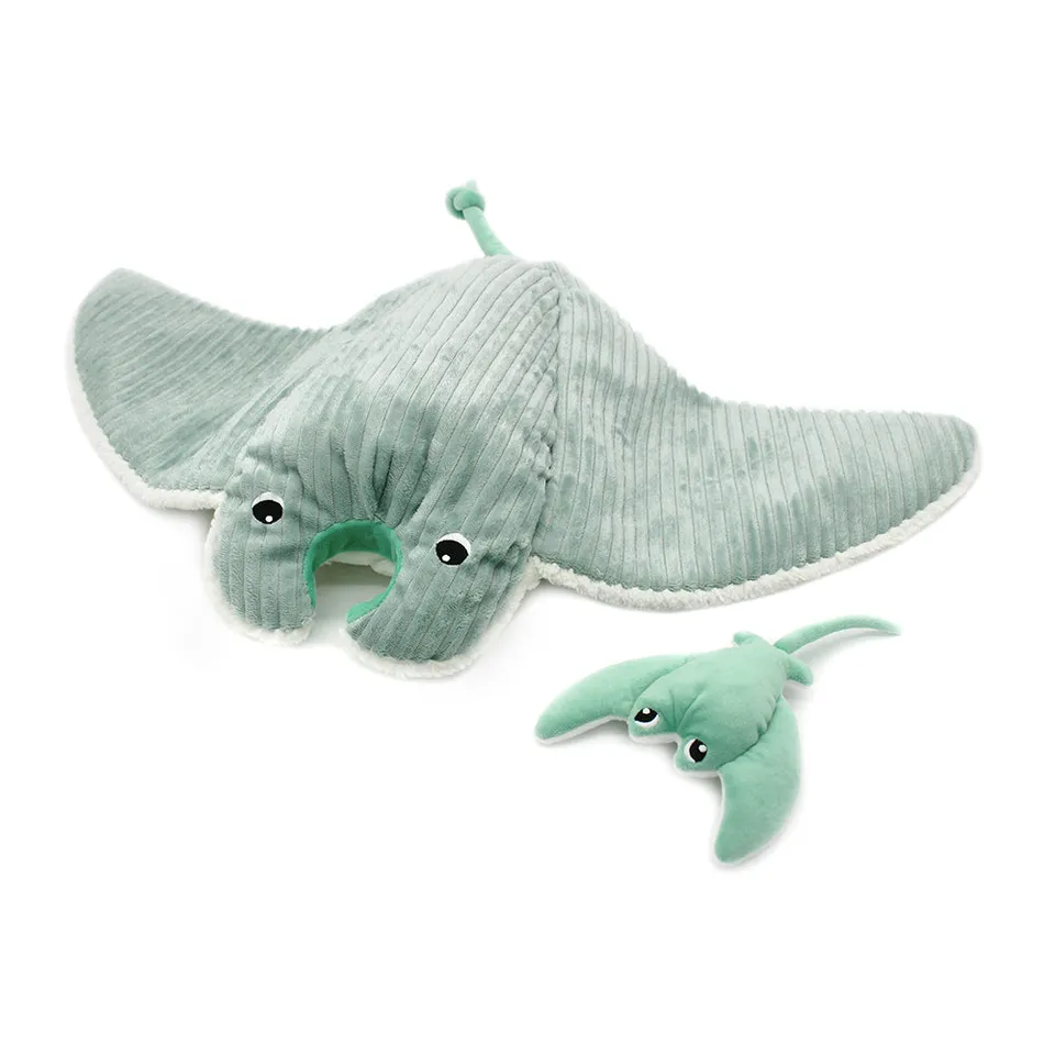 Les Déglingos Ptipotos Mantalou peluche manta menta mamma bebè