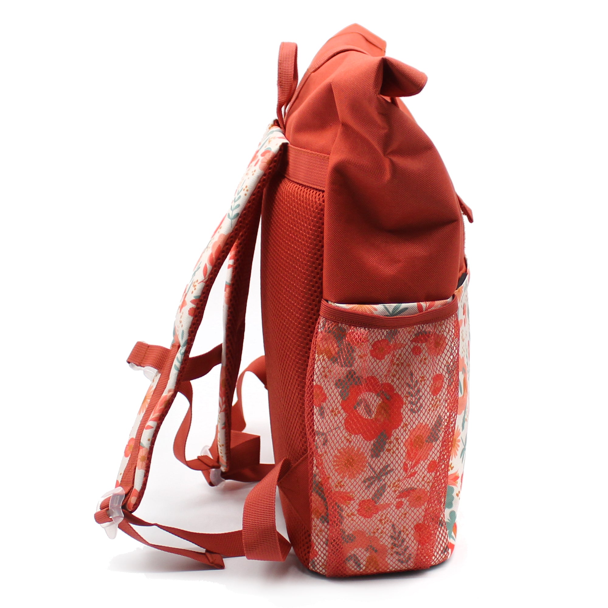 Les Déglingos Melimelos Zaino Rolltop Cervo Rosso