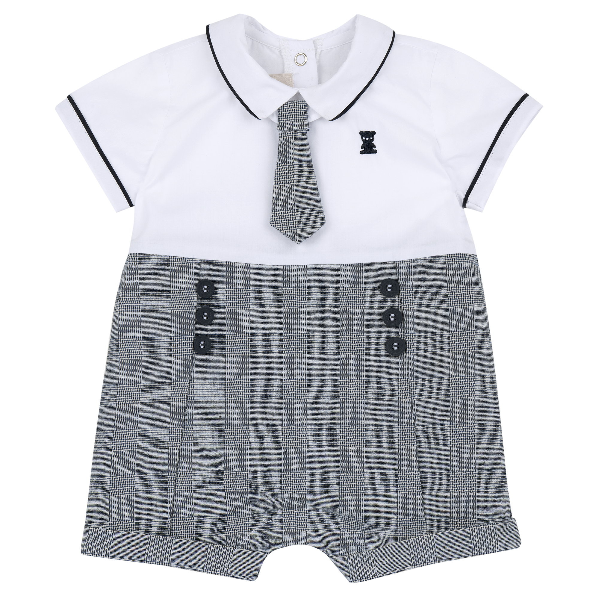 Chicco Pagliaccetto Neonato Elegante Cotone