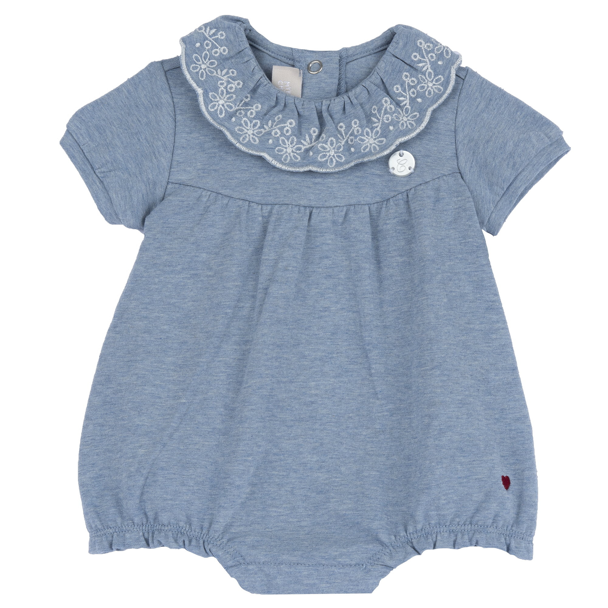 Chicco pagliaccetto neonato cotone lavabile