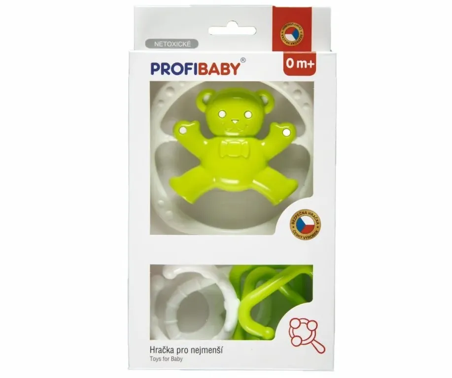 Profibaby Orso Coniglio set 2 sonagli con clip