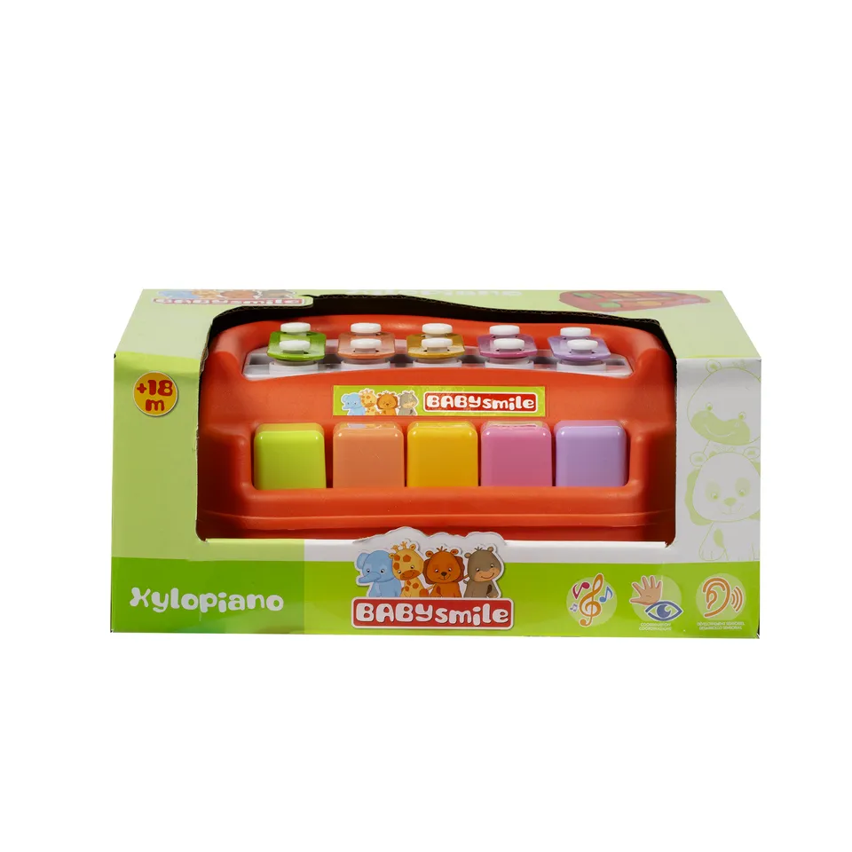 Baby Smile xilofono 5 note 18 mesi+ con bacchette