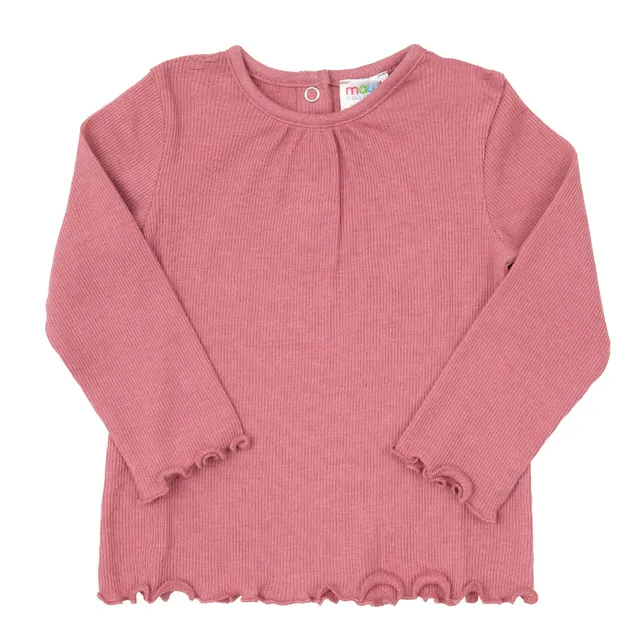 Mawi Costina Basica T-shirt Bimba Manica Lunga