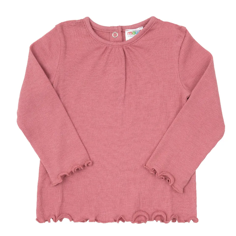 Mawi Costina Basica T-shirt Bimba Manica Lunga