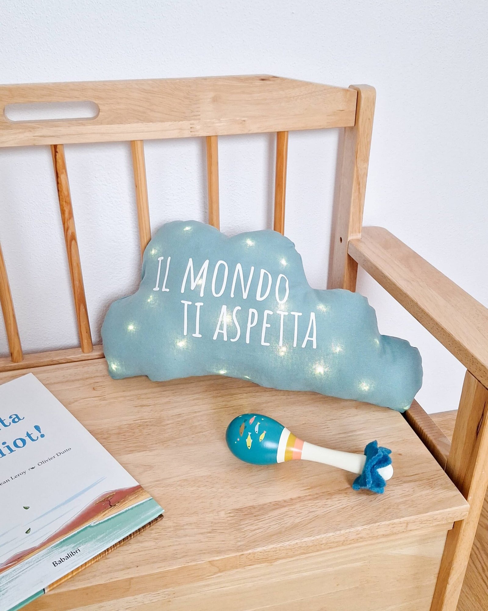 M'Amélie Creations Nuvola Luminosa luce notturna LED bimbi
