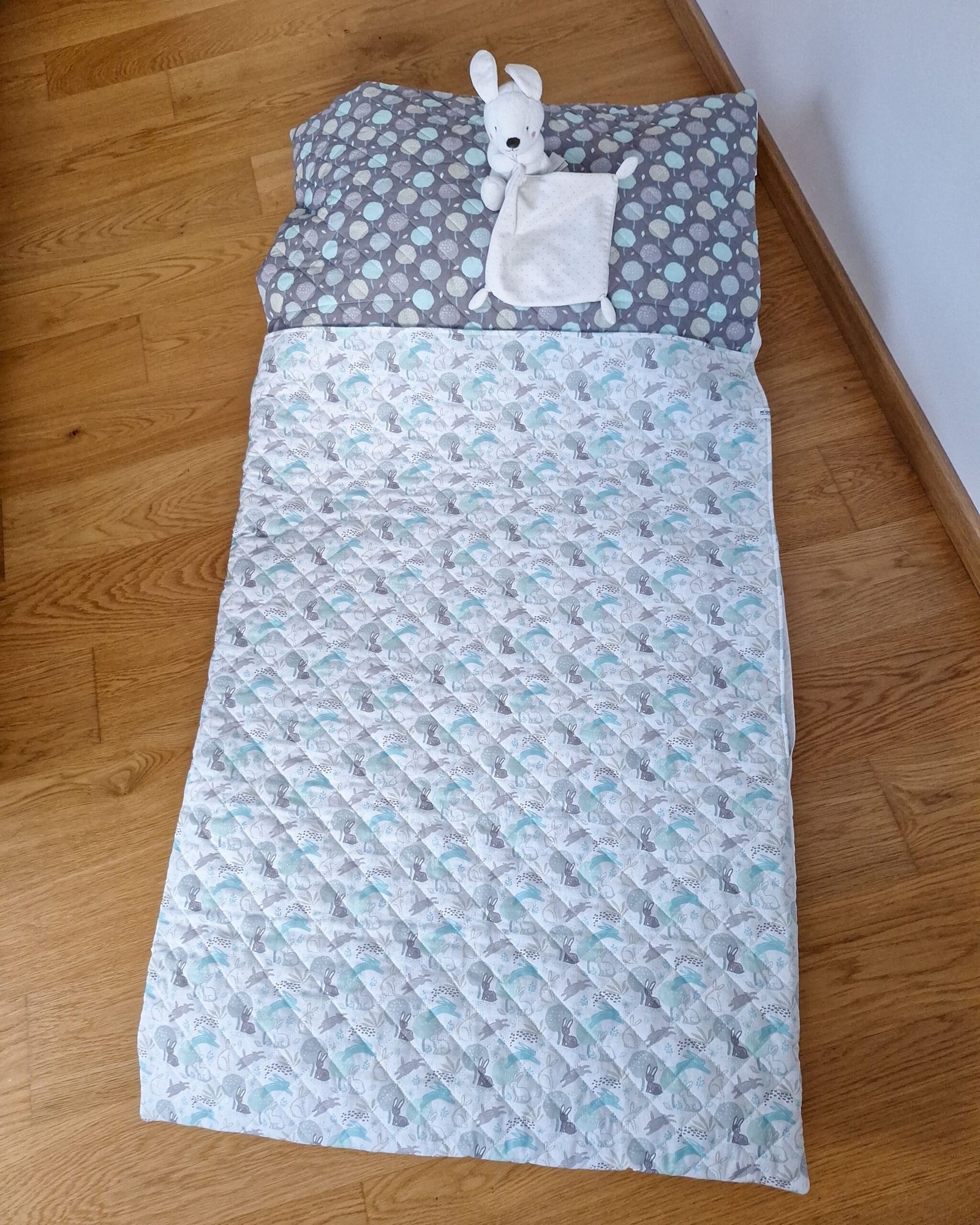 M'Amélie Creations Sacco Nanna Asilo Cotone Reversibile Brandina