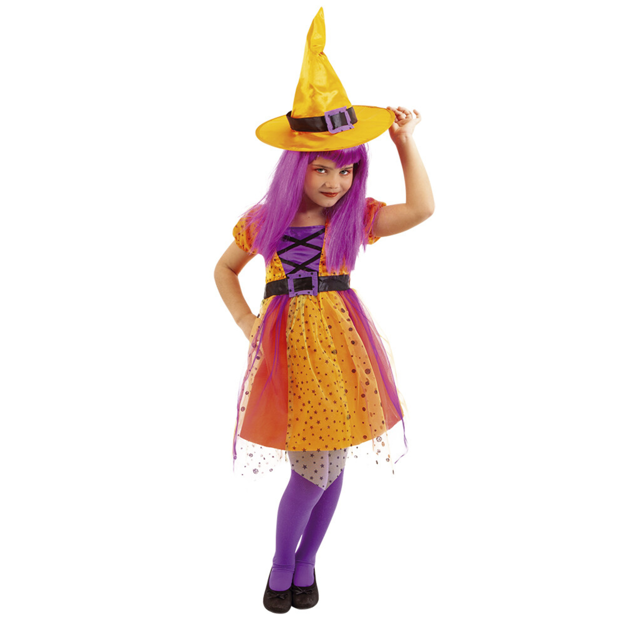 Rubie's Supercolor Costume Strega 3+ Anni Halloween