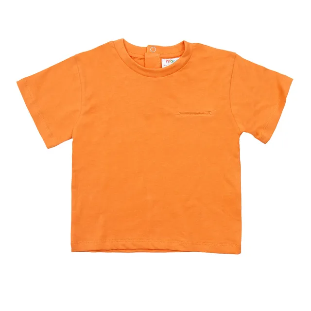 Mawi T-Shirt Jersey Bambino Cotone con Taschino