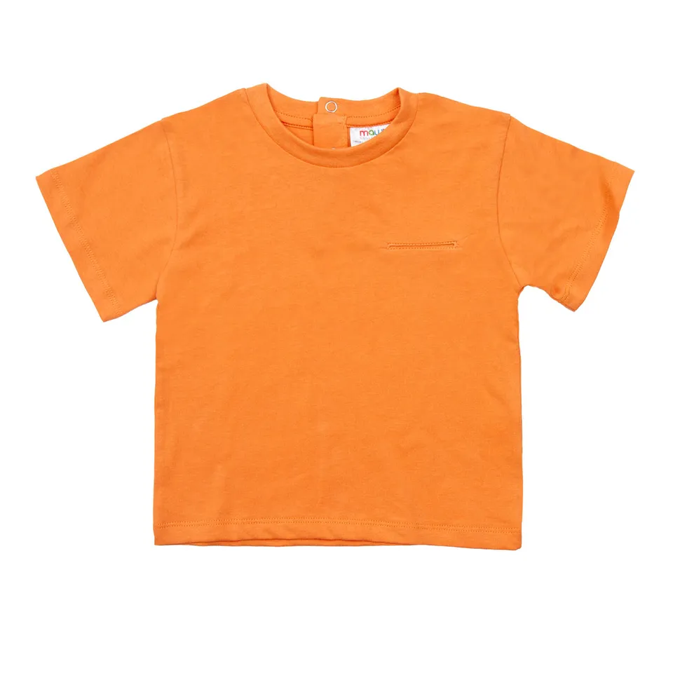 Mawi T-Shirt Jersey Bambino Cotone con Taschino