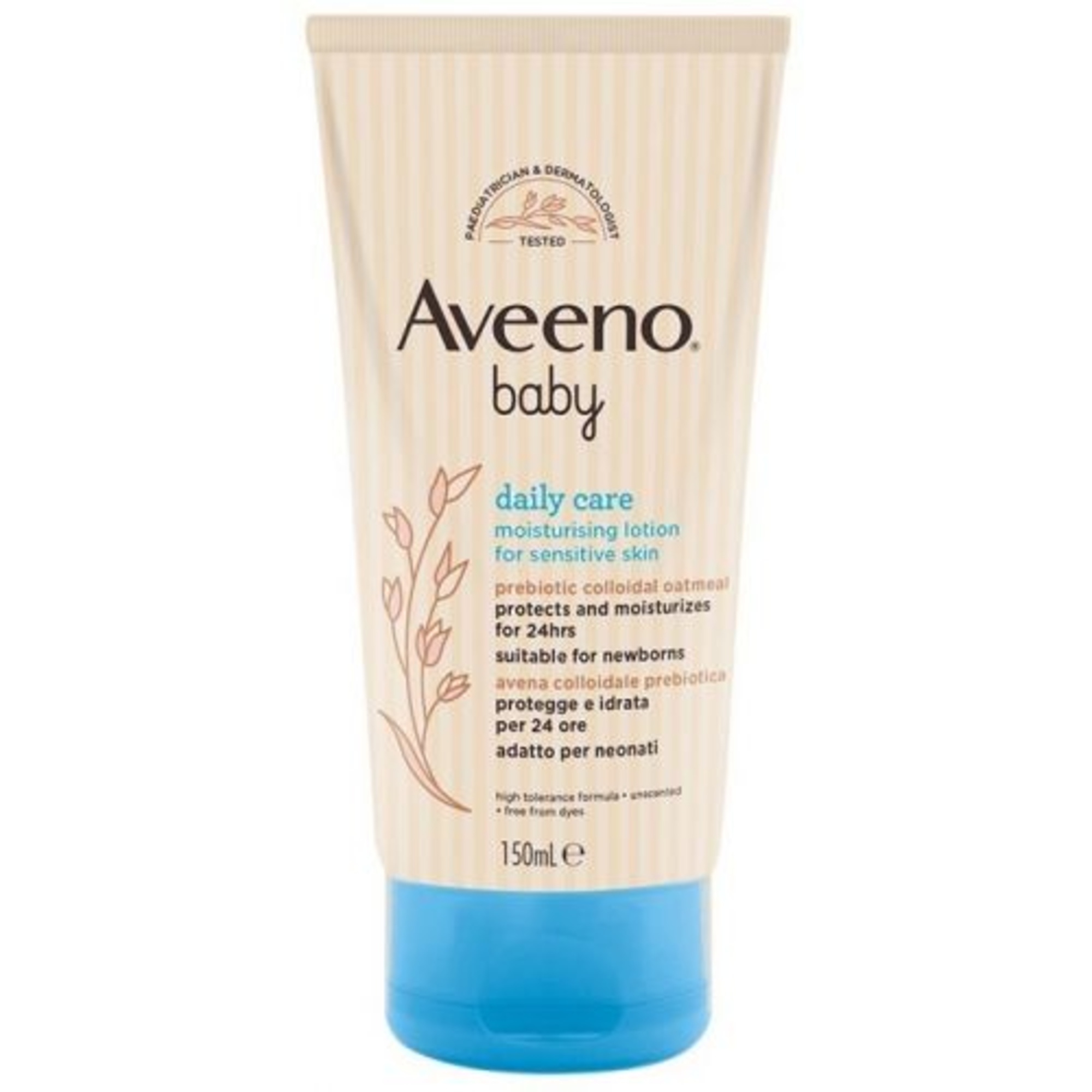 Aveeno Baby crema idratante pelle delicata 150ml