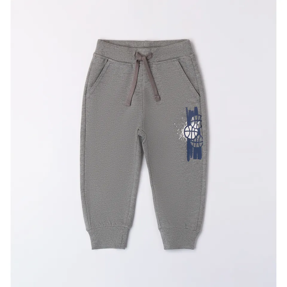 iDO Pantalone Felpa Bimbo Royal Leggero 9 Mesi-8 Anni
