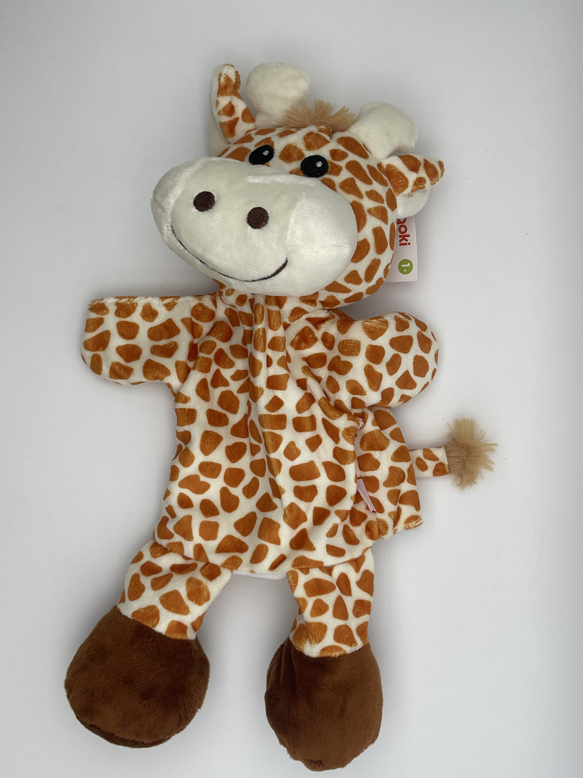 The Dida Marionetta da Mano Giraffa 21x13x31 cm Morbida
