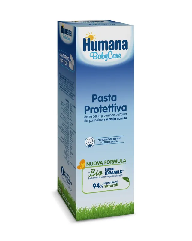 Humana Baby Care Pasta Protettiva crema 100 ml zinco
