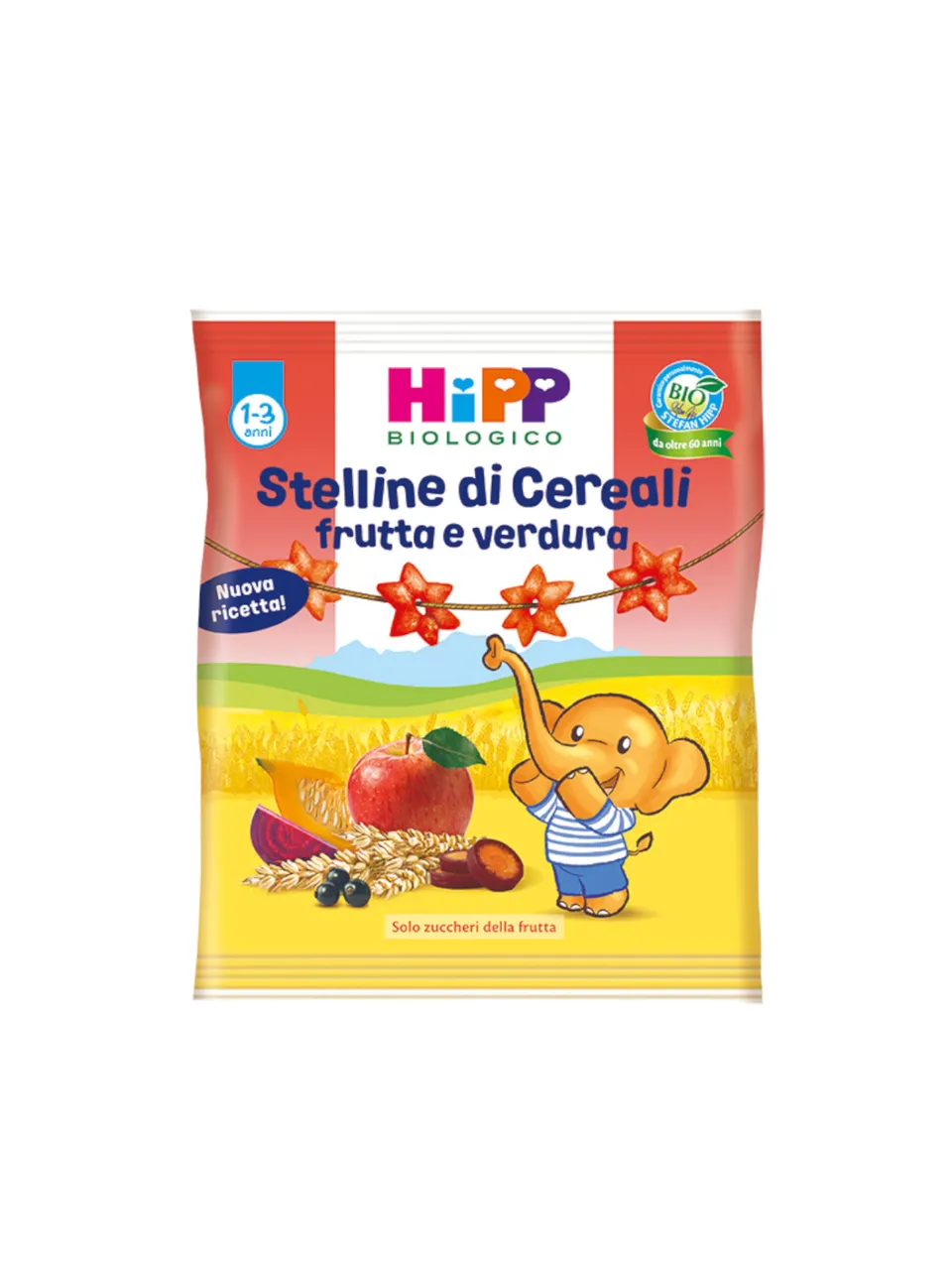HiPP Stelline cereali bio frutta e verdura 30 g