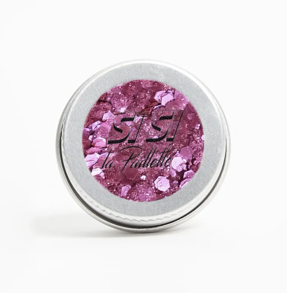 Si Si La Paillette Pure glitter biodegradabile fucsia