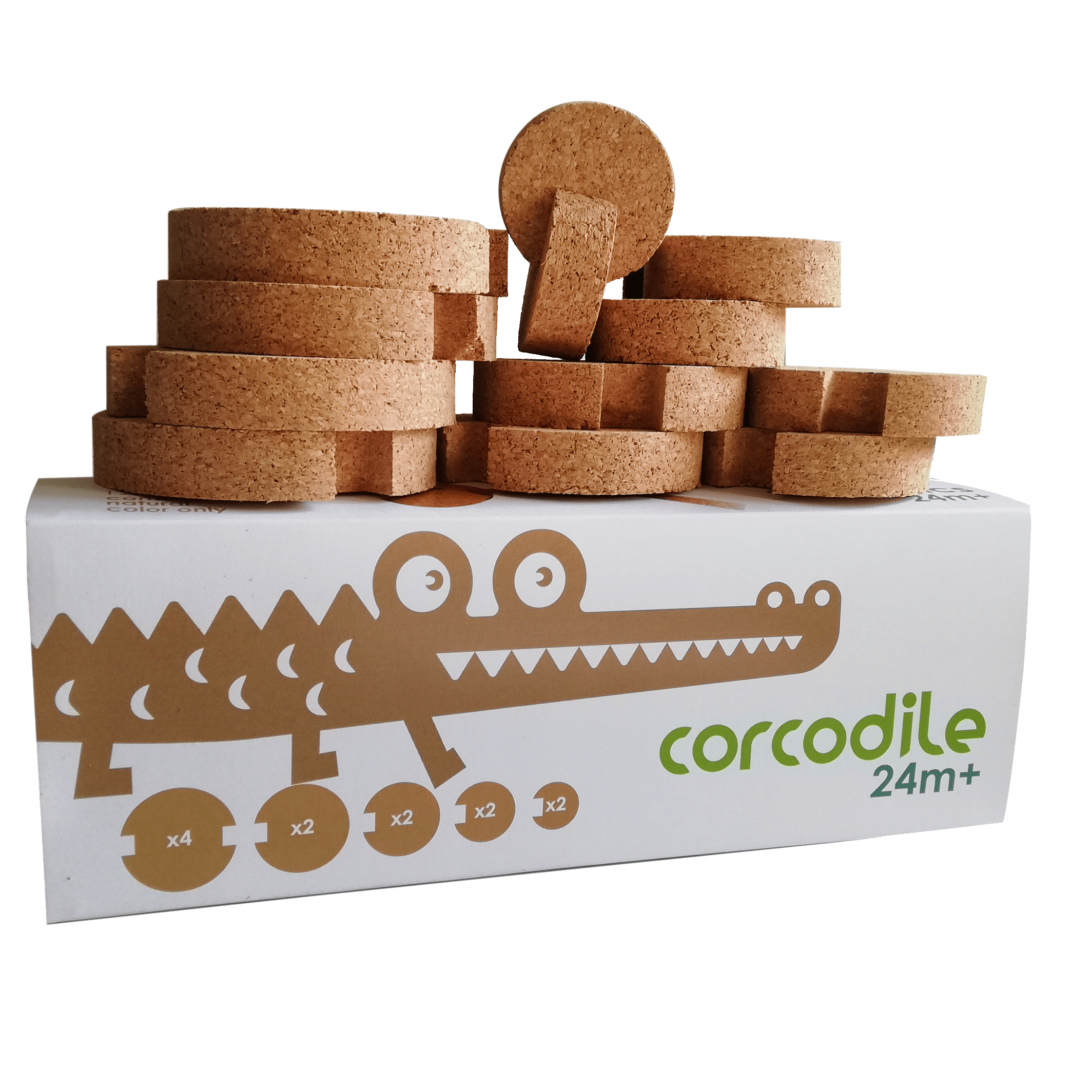 Eccentric Natural set costruzioni sughero
