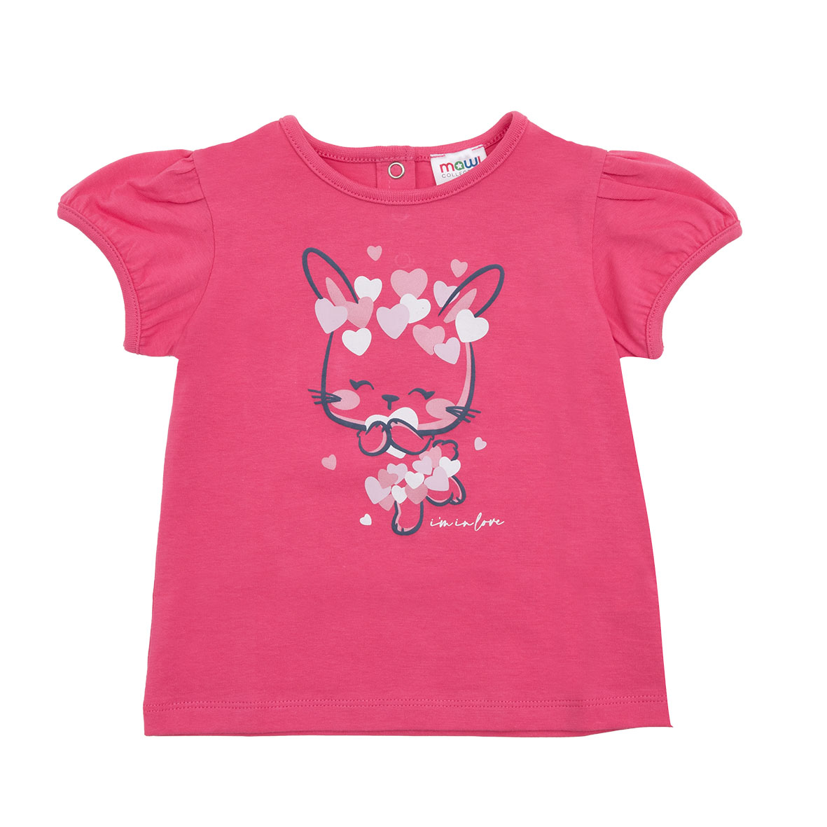 Toys Center Baby T-Shirt Bimba Fucsia Coniglietta Maniche Corte