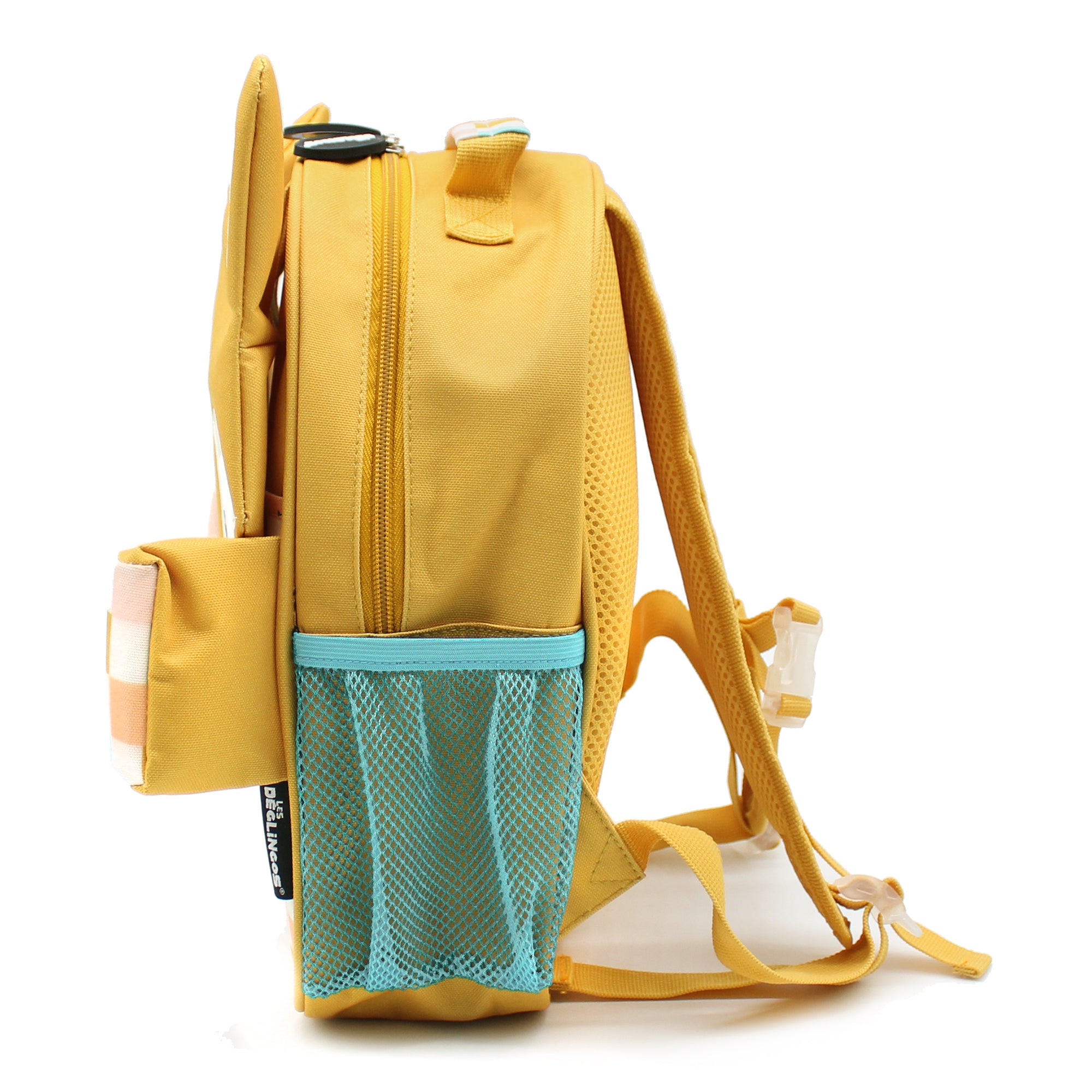 Les Deglingos Cyranos zaino asilo volpe giallo 30 cm