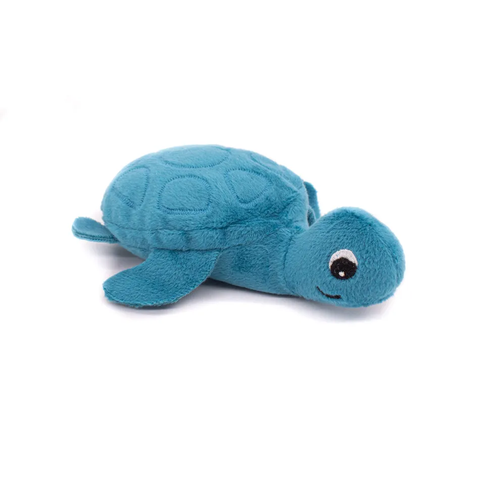 Les Deglingos Ptipotos Tartaruga Peluche Ricambio Bebè Blu