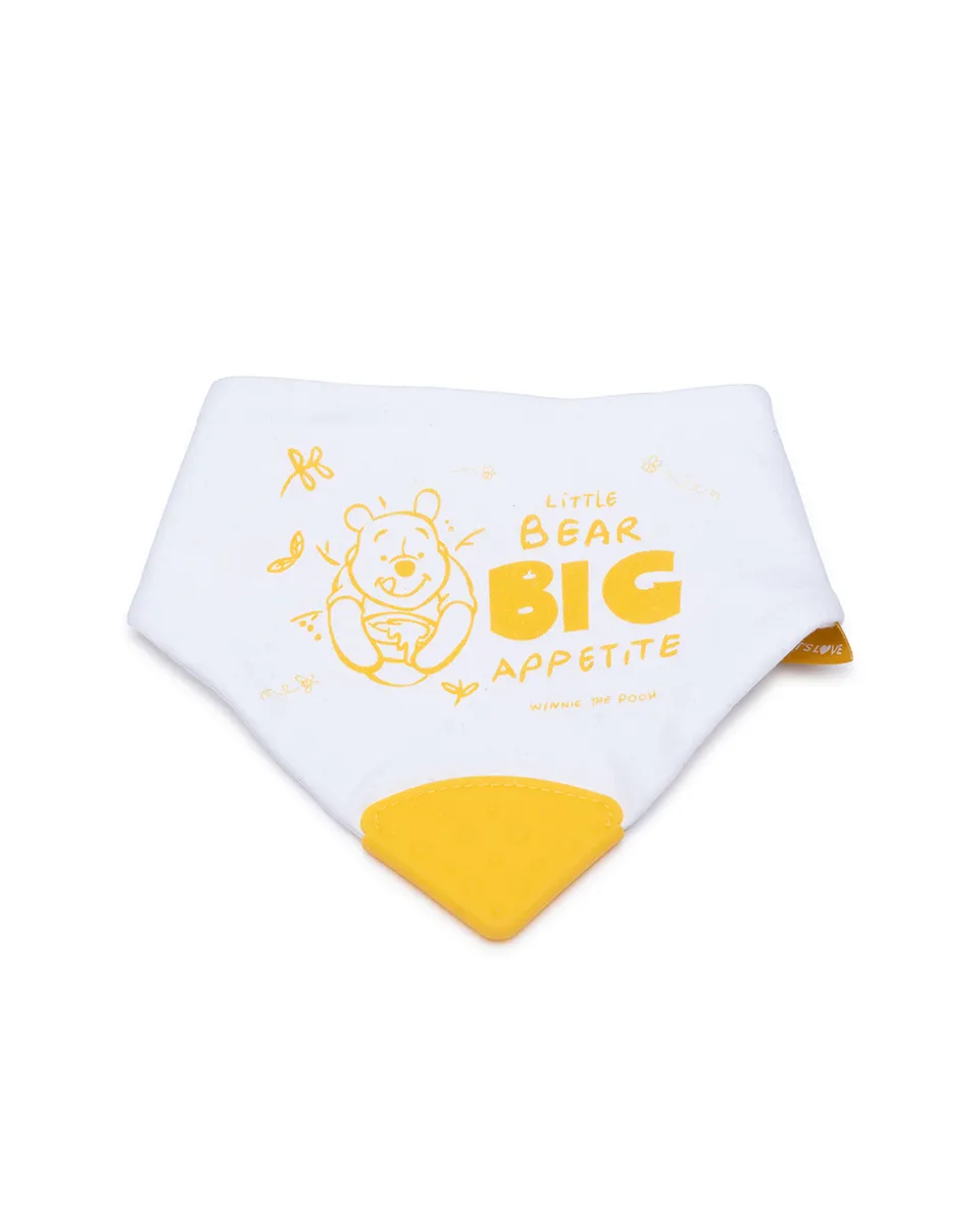 Giordani bavaglino massaggiagengive Winnie the Pooh cotone